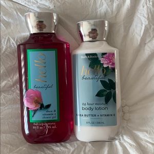 BBW Shower Gel and Body Lotion